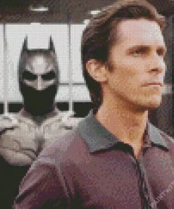 The Dark Knight Christian Bale Diamond Painting