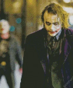 The Dark Knight Heath Ledger Diamond Painting