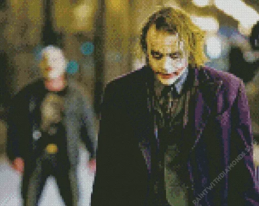 The Dark Knight Heath Ledger Diamond Painting