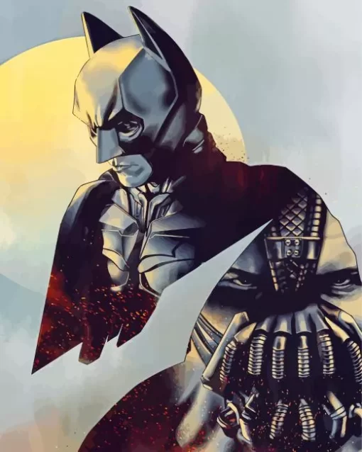 The Dark Knight Rises Art Diamond Painting