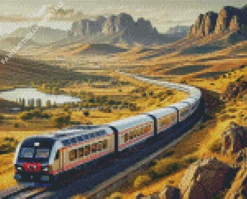 The Diyarbakir Express Landscape Diamond Painting