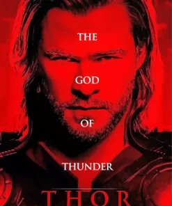 The God Of Thunder Thor Diamond Painting