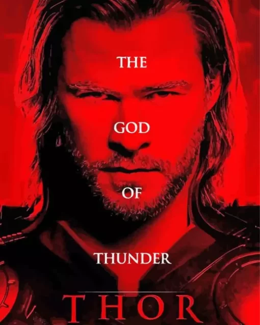 The God Of Thunder Thor Diamond Painting