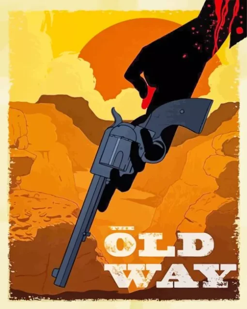 The Old Way Movie Poster Diamond Painting