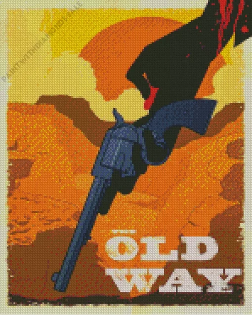 The Old Way Movie Poster Diamond Painting