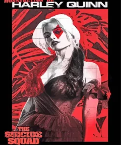 The Suicide Squad Harley Quinn Poster Diamond Painting