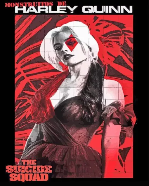 The Suicide Squad Harley Quinn Poster Diamond Painting