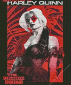 The Suicide Squad Harley Quinn Poster Diamond Painting