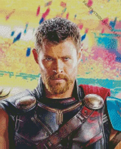 Thor Character Diamond Painting