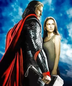 Thor And Jane Diamond Painting