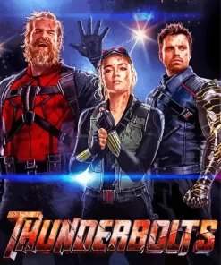 Thunderbolts Film Poster Diamond Painting