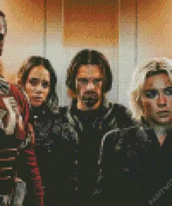 Thunderbolts Movie Diamond Painting