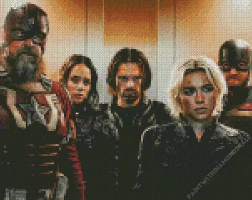 Thunderbolts Movie Diamond Painting