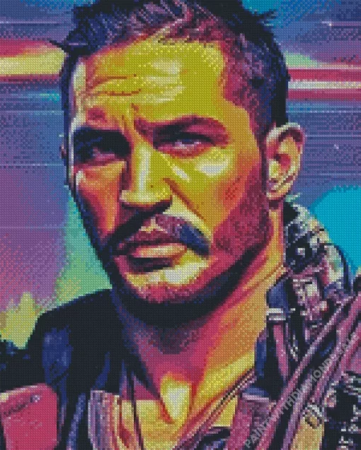 Tom Hardy Art Diamond Painting