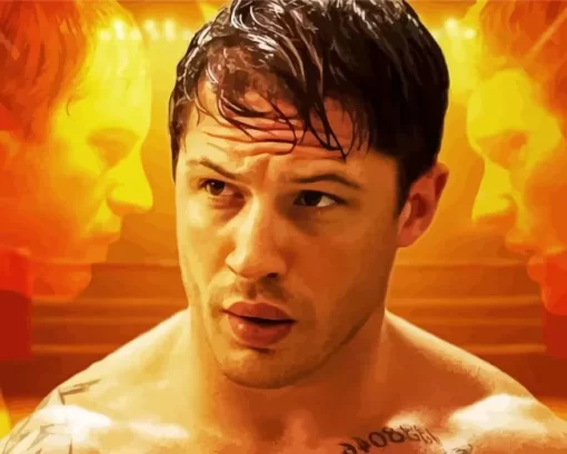 Tom Hardy In Warrior Diamond Painting