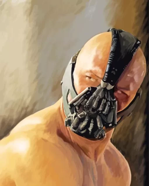 Tom Hardy The Dark Knight Rises Diamond Painting