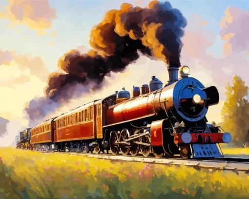 Train Diamond Painting