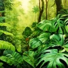 Tropical Monstera Diamond Painting