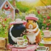 Two Guinea Pigs Diamond Painting