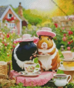 Two Guinea Pigs Diamond Painting