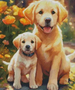 Two Labradors Diamond Painting