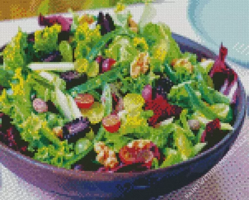 Vegetable Salad Diamond Painting