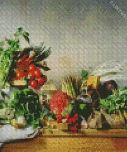 Vegetables Cuisine Diamond Painting