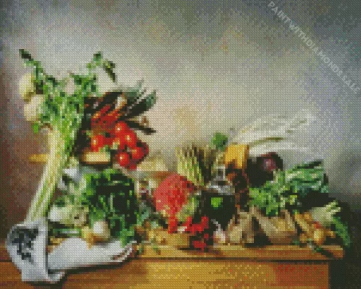 Vegetables Cuisine Diamond Painting