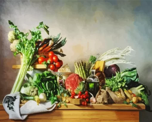 Vegetables Cuisine Diamond Painting