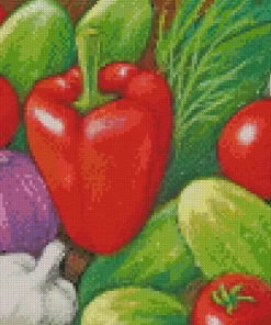 Vegetables Still Life Diamond Painting