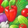 Vegetables Still Life Diamond Painting