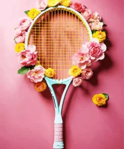 Vintage Tennis Racket Diamond Painting