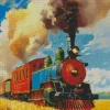 Vintage Train Diamond Painting