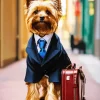 yorkie in a suit Diamond By Numbers