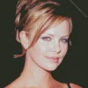 Young Charlize Theron Diamond Painting