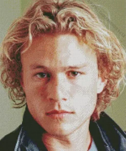 Young Heath Ledger Diamond Painting