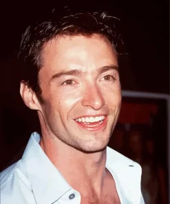 Young Hugh Jackman Diamond Painting