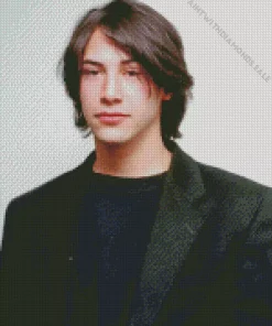 Young Keanu Reeves Diamond Painting