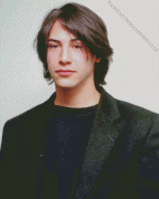 Young Keanu Reeves Diamond Painting