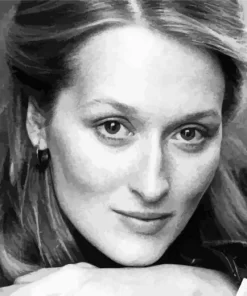 Young Meryl Streep Diamond Painting