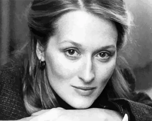 Young Meryl Streep Diamond Painting