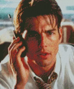 Young Tom Cruise Diamond Painting