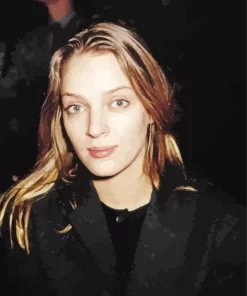 Young Gorgeous Uma Thurman Diamond Painting