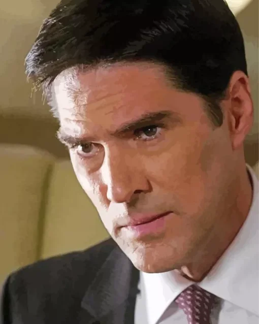 Aaron Hotchner Criminal Minds Character Diamond Painting