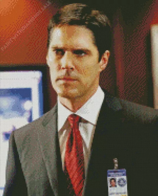 Aaron Hotchner Character Diamond Painting