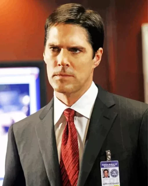 Aaron Hotchner Character Diamond Painting