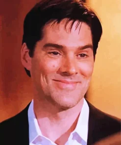 Aaron Hotchner Smiling Diamond Painting