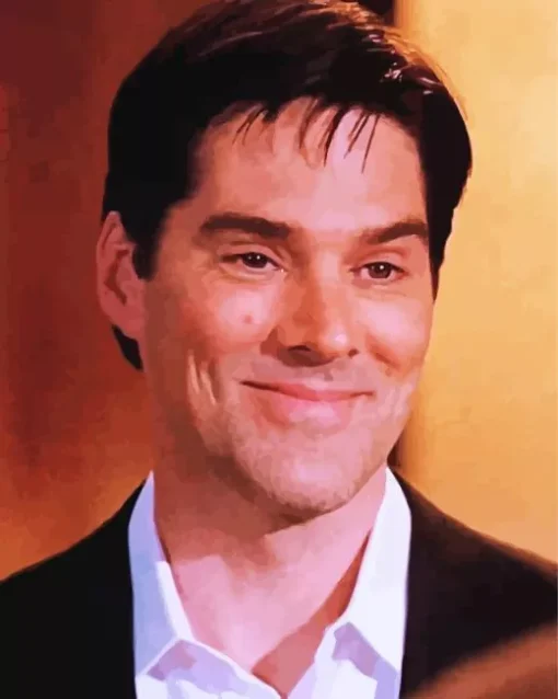 Aaron Hotchner Smiling Diamond Painting