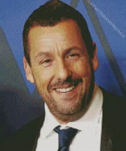 Adam Sandler Smiling Diamond Painting