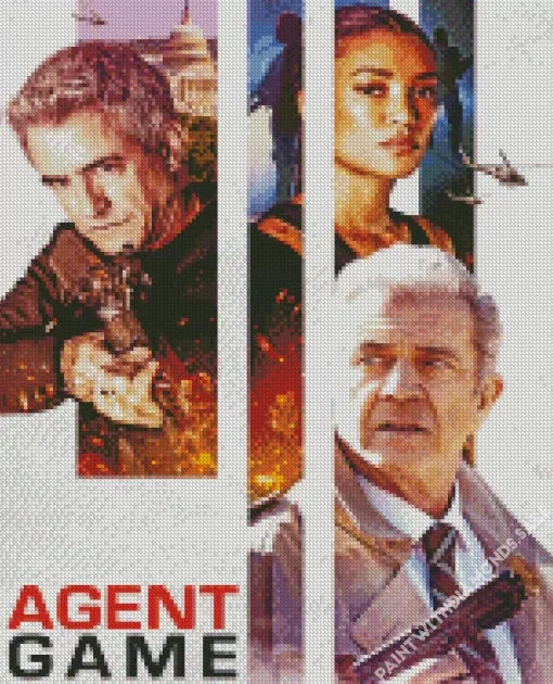 Agent Game Mel Gibson Diamond Painting